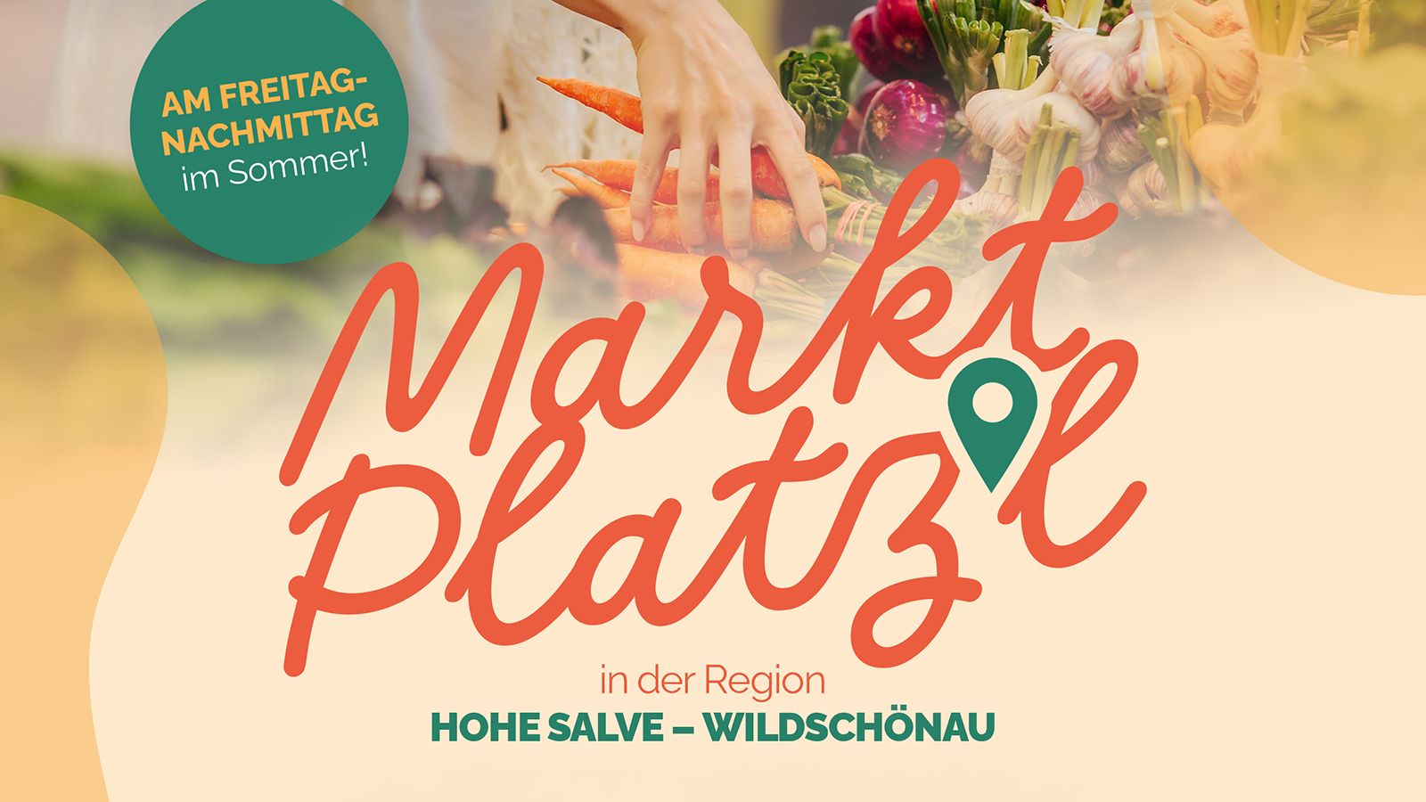Flyer vom Marktplatzl 2025 in der Region Hohe Salve Wildschönau